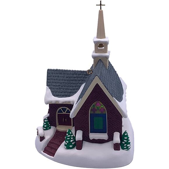 Hallmark 2001 CANDLELIGHT SERVICES #4 Magic Light Collector's Series Ornament - Picture 3 of 8